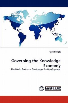 portada governing the knowledge economy (en Inglés)