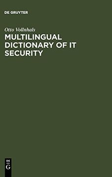 portada Multilingual Dictionary of it Security (in English)