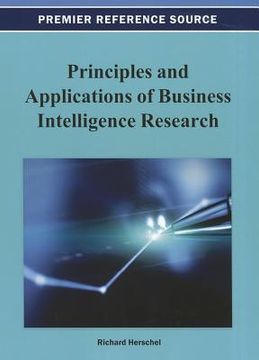 portada principles and applications of business intelligence research (en Inglés)