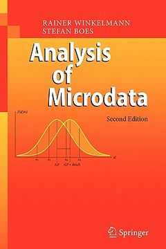 portada analysis of microdata (en Inglés)