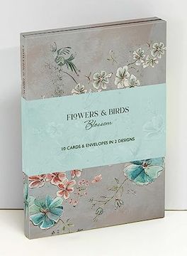 portada Flowers & Birds Blossom Wallet Notecards (en Inglés)