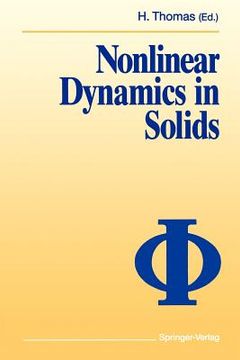 portada nonlinear dynamics in solids (en Inglés)