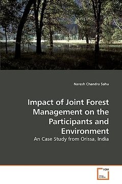 portada impact of joint forest management on the participants and environment (en Inglés)