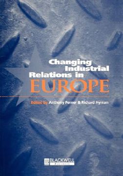 portada changing industrial relations in europe (en Inglés)