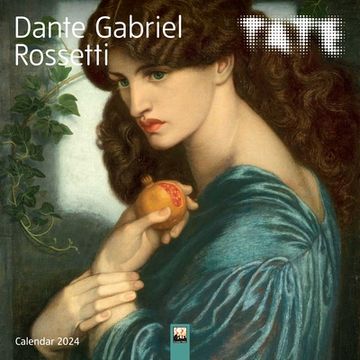 portada Tate: Dante Gabriel Rossetti Wall Calendar 2024 (Art Calendar) 