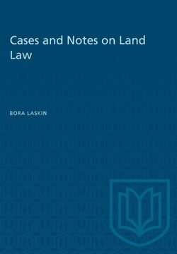 portada Cases and Notes on Land Law (en Inglés)