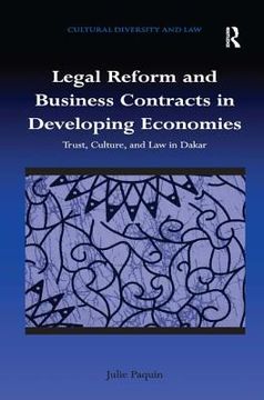 portada legal reform and business contracts in developing economies: trust, culture, and law in dakar (en Inglés)