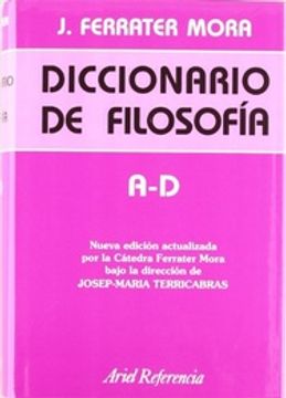portada Diccionario de Filosofía, Vol. 1: A-d