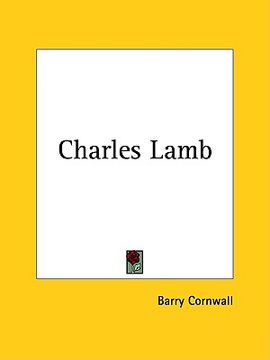 portada charles lamb (in English)