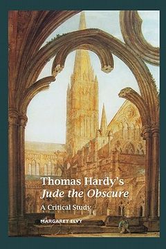 portada thomas hardy's jude the obscure: a critical study