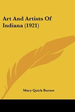 portada art and artists of indiana (1921) (in English)