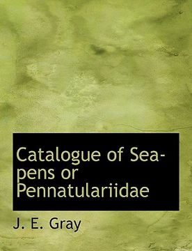portada catalogue of sea-pens or pennatulariidae
