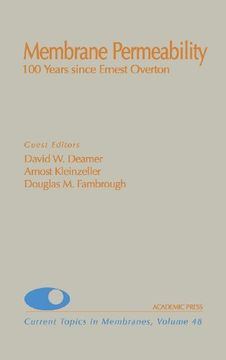 portada Membrane Permeability: 100 Years Since Ernest Overton: 48 (Current Topics in Membranes) (en Inglés)