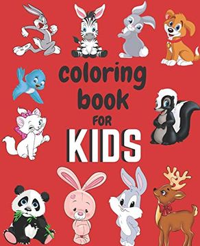 portada Coloring Book: Book Makes a Nice Gift for Ages 4 to 8 Years. ( 100 Pages of Coloring fun ) 