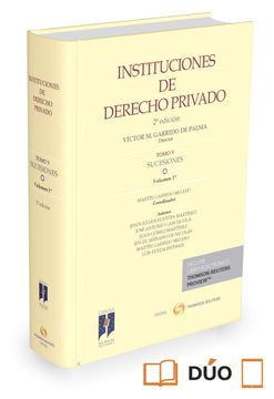 Libro Instituciones De Derecho Privado. Tomo V Sucesiones. Volumen 1º ...