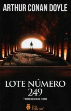 portada Lote Numero 249 y Otros Cuentos de Terror (in Spanish)