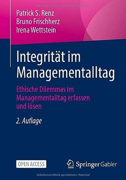 portada Integrität im Managementalltag (en Alemán)