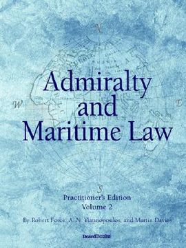 portada admiralty and maritime law volume 2 (en Inglés)