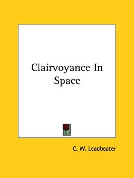 portada clairvoyance in space (en Inglés)