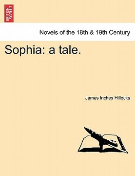 portada sophia: a tale. (in English)
