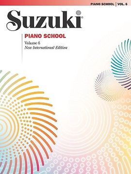 portada suzuki piano school, volume 6