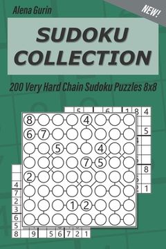 portada Sudoku Collection: 200 Very Hard Chain Sudoku Puzzles 8x8 (in English)
