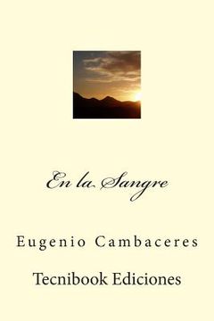 portada En La Sangre (spanish Edition)