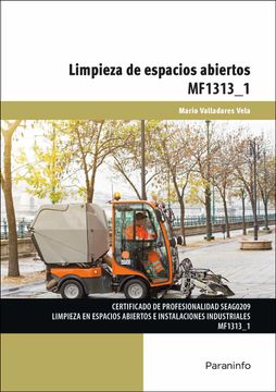 portada Mf1313 Limpieza de Espacios Abiertos (in Spanish)