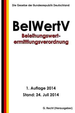portada Beleihungswertermittlungsverordnung - BelWertV (in German)