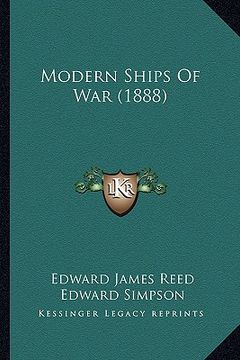 portada modern ships of war (1888) (in English)