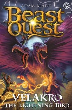 portada Beast Quest: Velakro the Lightning Bird: Series 28 Book 4 (en Inglés)