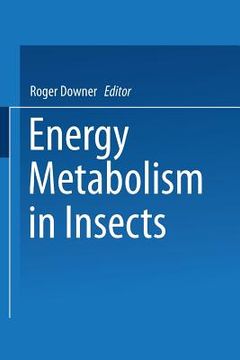 portada Energy Metabolism in Insects (en Inglés)