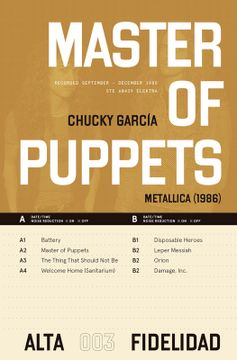 portada Master of Puppets