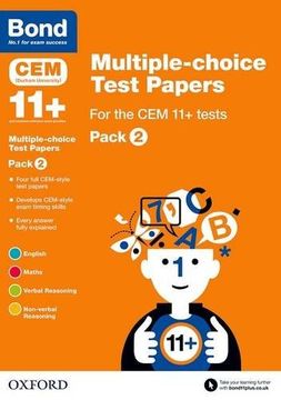 portada Bond 11+: Multiple-choice Test Papers for the CEM 11+ tests Pack 2