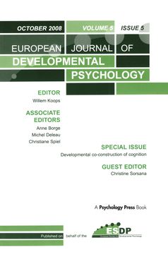 portada Developmental Co-Construction of Cognition: A Special Issue of European Journal of Developmental Psychology (en Inglés)