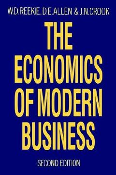 portada the economics of modern business (en Inglés)