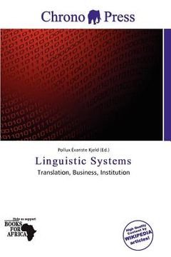 linguistic systems (en Inglés)