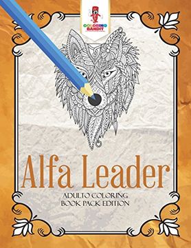 portada Alfa Leader: Adulto Coloring Book Pack Edition