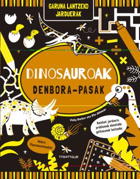 portada Dinosauroak (in Basque)