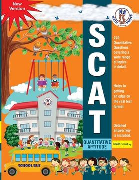 portada SCAT Quantitative Aptitude-Grades 4 and up (in English)