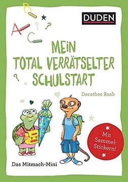 portada Duden Minis (Band 35) - Mein Total Verrätselter Erster Schultag / ve mit 3 Exemplaren (en Alemán)