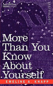 portada more than you know about yourself: a manual of the triple sciences (en Inglés)