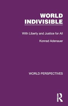 portada World Indivisible (World Perspectives) (in English)