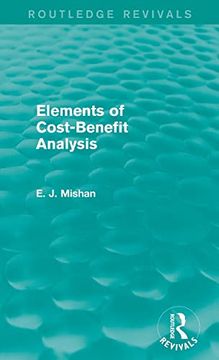portada Elements of Cost-Benefit Analysis (Routledge Revivals) (en Inglés)