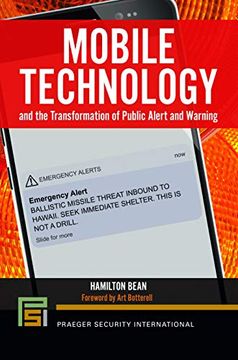 portada Mobile Technology and the Transformation of Public Alert and Warning (Praeger Security International) (en Inglés)