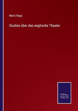 portada Studien über das englische Theater (en Alemán)