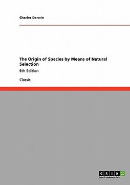portada the origin of species by means of natural selection (en Inglés)