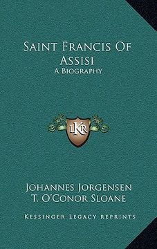 portada saint francis of assisi: a biography (in English)