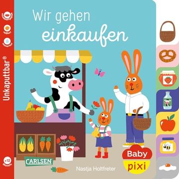 portada Baby Pixi (Unkaputtbar) 148: Wir Gehen Einkaufen (in German)