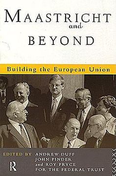 portada maastricht and beyond: building a european union (en Inglés)